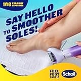 Scholl ExpertCare 2-in-1 File & Smooth. Dual Speed Pedi Electric Foot File for Hard Skin and Callus Removal. Batteries Included