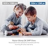Tapo C211 2K 3MP Pan/Tilt Indoor Camera House Security Camera, WiFi Camera, No Monthly Fee, AI Detection, Dog Camera, Baby Camera Monitor, CCTV, 360° View, Night Vision, Works with Alexa & Google
