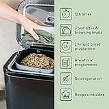 Panasonic YR2540 Fully Automatic Breadmaker, with yeast & nut dispensers, Manual Settings for Bread & Rising, Dual Temperature Sensors, 13 Hours Digital Timer, Gunmetal