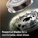 Philips Electric Shaver 3000 Series - Wet & Dry Electric Shaver for Men with SkinProtect Technology in Space Grey, Pop-up Beard Trimmer, Cordless Shaver with Travel Pouch (Model S3241/12)