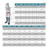XMWOEIX Men&Women Breathable Fishing Stockingfoot Chest Waist Convertible Wader Waterproof Neoprene Boot Kayak Hip Wading Pants