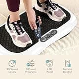 LifePro Waver Vibration Plate Exercise Machine for Full Body Workout, 99 Speed Levels, Resistance Bands, Remote, Home Fitness and Weight Loss Platform