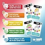 Top Trumps Squishmallows Specials Card Game Age 8+, play with Cam the Cat, Leonard the Lion, Gordon the Shark, travel game, great educational gift for ages 6 plus