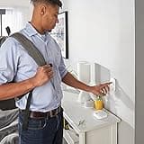 Yale IA-320 Sync Smart Home Alarm 6 piece kit. Includes Sync Alarm Hub, External Siren, 1x Door/Window Contacts, 2x PIR Motion Detector, Keypad. Works with Alexa, Google Assistant & Philips Hue