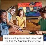 Amazon Fire TV 55-inch Omni QLED series 4K (Newest gen) | UHD smart TV, Dolby Vision IQ, local dimming, hands free with Alexa
