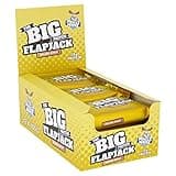The BIG Protein Flapjack // MASSIVE 100g Flapjack // Tastes Like a Real Flapjack // Soft Moist Texture // 15g Protein // Real Oats No Junk // Golden Syrup Flavour // 12 x 100g Flapjacks