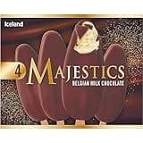 Iceland 4 Belgian Milk Chocolate Majestics (Frozen)