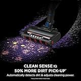 Shark Stratos Cordless Stick Vacuum Cleaner Pet Pro with Anti Hair Wrap Plus, Clean Sense IQ, Removable Battery: up to 60 mins run-time*, 4 Attachments, White/Navy IZ402UKTSB