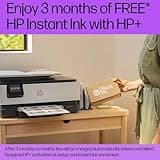 HP OfficeJet Pro 8122e All-in-One Printer | Colour | Printer for Home | Print, Scan, Copy | Automatic document feeder| 3 months of Instant Ink with HP | Up to 3 years Warranty