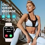 Smart Watch for Women Men Answer/Make Call,1.85"HD Screen Fitness tracker with Step Counter,140+ Sport Modes Smartwatch with Heart Rate Sleep Monitor,IP68 Waterproof Activity Tracker for Android iOS