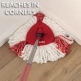 Vileda Turbo Microfibre Mop And Bucket Set, Spin Mop For Cleaning Floors, Set Of 1x Mop And 1x Bucket, Eco Packaging