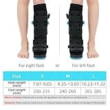 Tairibousy Tall Walker Fracture Boot Inflatable Walking Boot Air Cam Walker Brace Orthopaedic Boot for Sprained Ankle, Foot Pain Recovery, Calf fracture, Broken Foot, Achilles Tendonitis (L)