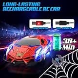 Remote Control Car Toys, Spider Car & Robots 2 in 1 Transform 360 Rotation RC Drift Racing Game Outdoor Toy Kids Stocking Filler, Xmas Gift Birthday Present for 3 4 5 6 7 8 9 Years Old Boys Girls
