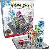 ThinkFun Gravity Maze Falling Marble Challenge Logic Brain Game and STEM Toys for Boys and Girls Age 8 Years Up for Kids and Adults