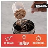 Optimum Nutrition Gold Standard Whey Protein, Muscle Building Powder with Naturally Occurring Glutamine and Amino Acids, Double Rich Chocolate, 29 Servings, 899 g, Packaging May Vary
