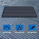 FIREFLY ENERGY 400W Flexible Solar Panel (2 Pack 200Watts) Monocrystalline Solarpanel Photovoltaic Panel Solar Modules for RV Campers,Off-Grid, Caravans, Boats, Roofs