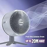 Shark FlexBreeze TableMate Cordless Fan, High-Velocity, Indoor & Outdoor Use, 20m Cooling Reach, Quiet & Portable, Weather-Resistant, 5 Speeds, Oscillating, Remote Control, FA150UK