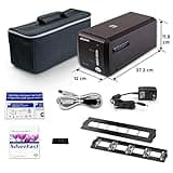 Plustek OpticFilm 8300i SE - 35mm Negative Film Stripe & Slide Scanner with 38% scan speed increase, Bundle SilverFast SE Plus 9 + QuickScan Plus, Support Mac and Windows.