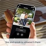 Ring Battery Video Doorbell | Satin Nickel, Works with Alexa + Echo Show 5 | Charcoal - Smart Home Starter Kit