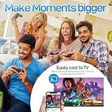 CRUA 32 Inch Smart TV 2024 – VIDAA TV with HD Display, Built-in Netflix/YouTube/Prime Video, Wi-Fi, HDMI/USB, Energy Efficient, Perfect for Living Room or Bedroom