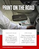 Canon PIXMA TR150 Wireless Portable Colour Inkjet Printer w/Battery - A4 Print | Wi-Fi, 2.4 and 5 GHz Support, Smartphone Printing | USB Charge | Compatible w/iOS, Android, Windows