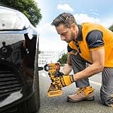 Ingco Brushless Impact Wrench 500Nm Nut-Busting Torque 650Nm, 20V Cordless 1/2Inch Battery Impact Gun, 2200RPM with 2Pcs 4.0Ah Battery and 1Pcs Fast Charger CIWLI2050