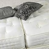 sleepkings 5ft & 6ft Luxury Zip & Link Divan Bed Sets Pocket Sprung Mattress+Matching Headboard & 4 Drawer Storage Option(5FT Kingsize, Cream)