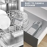SUPMAKIN Safe Mandoline Slicer for Kitchen, Adjustable Potato Slicer, Mandolin Food Slicer, French Fry Cutter, Kitchen Chef Meal Prep (JUST SLICE)