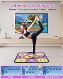 Acelufly Electronic Dance Mat, Interactive Dance Mat for TV with Camera, Christmas/Birthday/Valentine's Day Gifts Dance Game Mat for Boys Girls Kids Adults