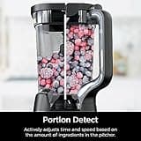 Ninja Detect Power Blender Pro Blender with BlendSense Technology for Smoothies, Food, Compact, Personal Portion, 1,800 Watts of Power, 2.1L Jug, (2) 0.71L Cups, Black, TB301