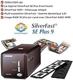 Plustek OpticFilm 8300i SE - 35mm Negative Film Stripe & Slide Scanner with 38% scan speed increase, Bundle SilverFast SE Plus 9 + QuickScan Plus, Support Mac and Windows.