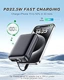 Power Bank, 26800mAh Portable Charger Battery Pack, External Battery with 2 Port & 2 Cables, Fast Charging Powerbank Compatible for iPhone 16 15 14 13 12, Android Phone and More