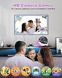 Acelufly Electronic Dance Mat, Interactive Dance Mat for TV with Camera, Christmas/Birthday/Valentine's Day Gifts Dance Game Mat for Boys Girls Kids Adults