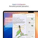 Apple 2025 MacBook Air 15-inch Laptop with M4 chip: Built for Apple Intelligence, 15.3-inch Liquid Retina Display, 16GB Unified Memory, 256GB SSD Storage, 12MP Center Stage Camera, Touch ID; Starlight
