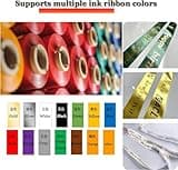 Upgraded Satin Ribbon Printer Machine,150mm/s, Digital Ribbon Printer 200dpi Foil Stamping Printer,Supports 50+ Languages for Gift Wrapping,Singlerow