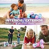 Rodzon Remote Control Cars for Kids Toys 6+ Years Old Boys,Stunt Cars Wheel Lights Rc Car,Christmas Birthday Gift Boy Girls Age 6+ Years (Blue)