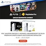 Sony Playstation 5 Slim 1,02 To Wifi Noir, Blanc