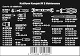 Wera 05135870001 Kraftform Kompakt W 2 Wartung Screwdriver Set, Red