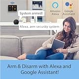 OSI Alarm System for Home Security (Gen 2)11 piece. DIY, Touch Screen, Motion Detection, Contact sensors, Wireless Siren, Remotes, Phone App, Compatible with Alexa, Continuous Updates,NO Monthly Fees