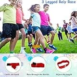 Sports Day Kit Potato Sack Race Bags Backyard Games for Kids Adults, Field Day Birthday Party Outdoor Games for Kids Family,Egg and Spoon 3-Legged Relay Race Carnival Game,Easter Lawn Garden Game