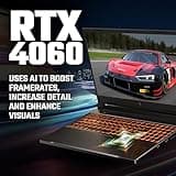 Acer Nitro V16 ANV16-41 Gaming Laptop - AMD Ryzen 7 8845HS, 16GB, 1TB SSD, NVIDIA GeForce RTX 4060, 16 Inch WUXGA 165Hz, Windows 11, Black
