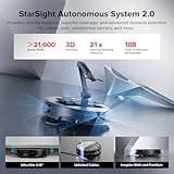 roborock Saros Z70 Robot Vacuum and Mop, OmniGrip Mechanical Arm, AI-Powered, 22,000Pa, 3.14'' Ultra Slim, FlexiArm Riser Technology, AdaptiLift Chassis, Obstacle Avoidance, Multifunctional Dock 4.0