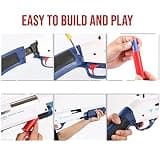 Toy Gun Foam Dart Blaster Shotgun Shell Ejecting Cosplay Gift for Boys with and Outdoor Games Summer Activity