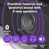 Yamaha P-225 Digital Piano with 88 Graded Hammer Compact Keys and 24 Instrumental Voices, Lightweight and Portable, Black