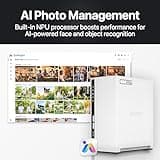 QNAP 2 Bay Home NAS with 4TB Storage Capacity, Preconfigured RAID 1 Seagate IronWolf Drives Bundle, with 1GbE Ports (TS-233-24ST-US)