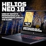 Acer Predator Helios Neo 18 PHN18-71 Gaming Laptop - Intel Core i7-14700HX, 16GB, 1TB SSD, NVIDIA GeForce RTX 4070 8G, 18 InchWQXGA IPS 165Hz DCI-P3 100 Percent, Windows 11, Black