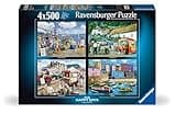 Ravensburger Happy Days No. 8 Holidays - 4x 500 Piece Jigsaw Puzzles for Adults and Kids Age 10 Years +