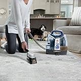 BISSELL Little Green Proheat Portable Deep Cleaner/Spot Cleaner and Car/Auto Detailer with self-Cleaning HydroRinse Tool for Carpet and Upholstery, Purple