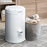 Montpellier MSD2800W | Freestanding 3kg 2800rpm Gravity Spin Dryer – White 16.5 x 16.5 x 23.5