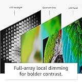 Amazon Fire TV 55-inch Omni QLED series 4K (Newest gen) | UHD smart TV, Dolby Vision IQ, local dimming, hands free with Alexa